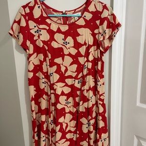Urban Outfitters Silence Noise Red Floral Dress XS
